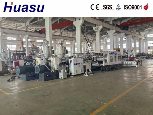 Fully Automatic Double Wall Corrugated Pipe Production Line with PLC Control