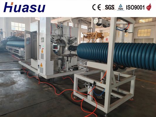 Electric Cable Conduits Plastic Pipe Extrusion Line with Siemens PLC System and High-Efficiency Cooling System