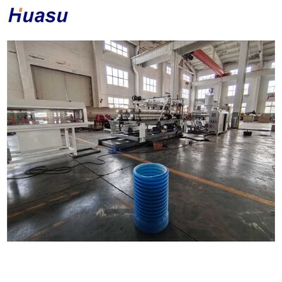High Productivity Corrugated Pipe Extrusion Line with Siemens PLC Control for 32mm - 1600mm Pipe Diameter