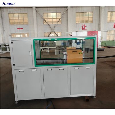 PLC Controlled Single Wall Corrugated Pipe Extrusion Line with Single-screw Design and Steel Water Sleeve Material