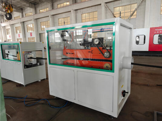 Full Automatic Single Wall Corrugated Pipe Extrusion Line with Water Cooling and Siemens Motor for High-Speed Production