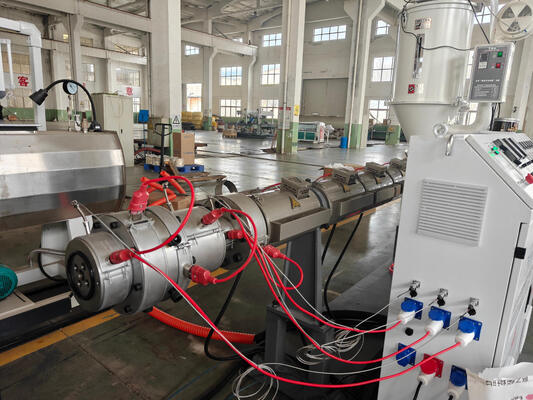 Electrical Pipe Equipment Spiral Pipe Production Line Featuring Winding Machine 100m roll Capable of Handling Various Pipe Sizes