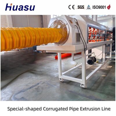 Underground Sewage Pipe Plastic Corrugated Pipe Making Machine Offering Pipe Diameter 32-1600mm Manufacturing Capability