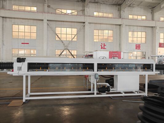 DWC Pipe Extrusion Line Utilizing Bellingonline Expansion Mode for PVC PE MPP PA HDPE Material Processing