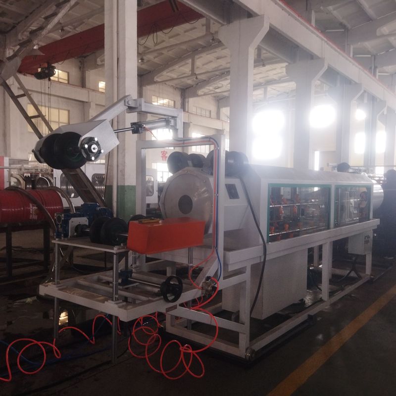 Geautomatiseerde Gecomputeriseerde Dubbelwandige Golfpijp Extrusielijn met Siemens Motor en 8-15Kg/u Capaciteit