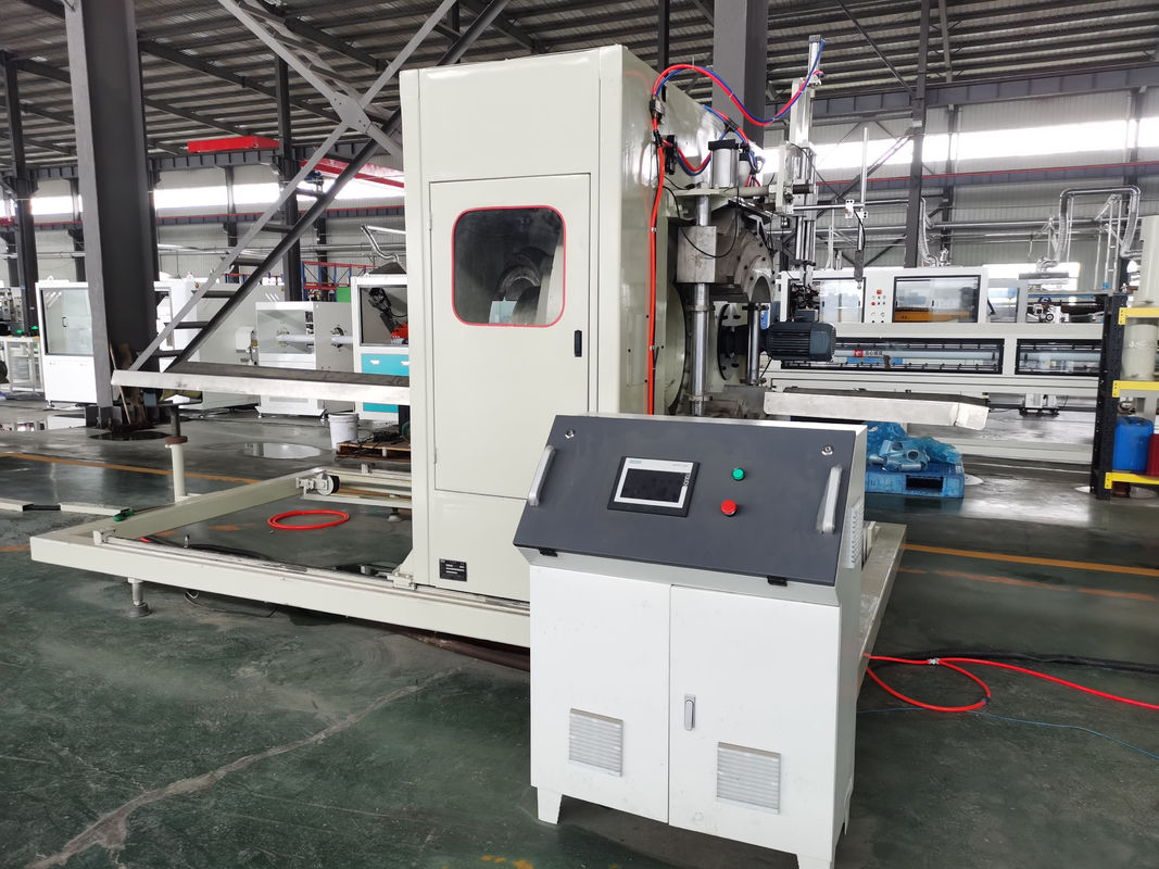 250-1000 kg/uur capaciteit Dubbelwand Gegooid Pipe Extrusion Machine voor maatwerkproductie