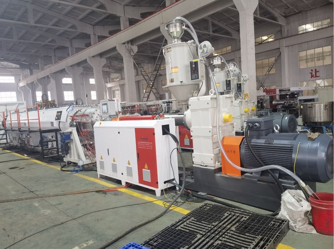 HDPE-PP-buis Solid Wall Extrusion Line voor enkelvoudige extrusie van duurzame en sterke buizen