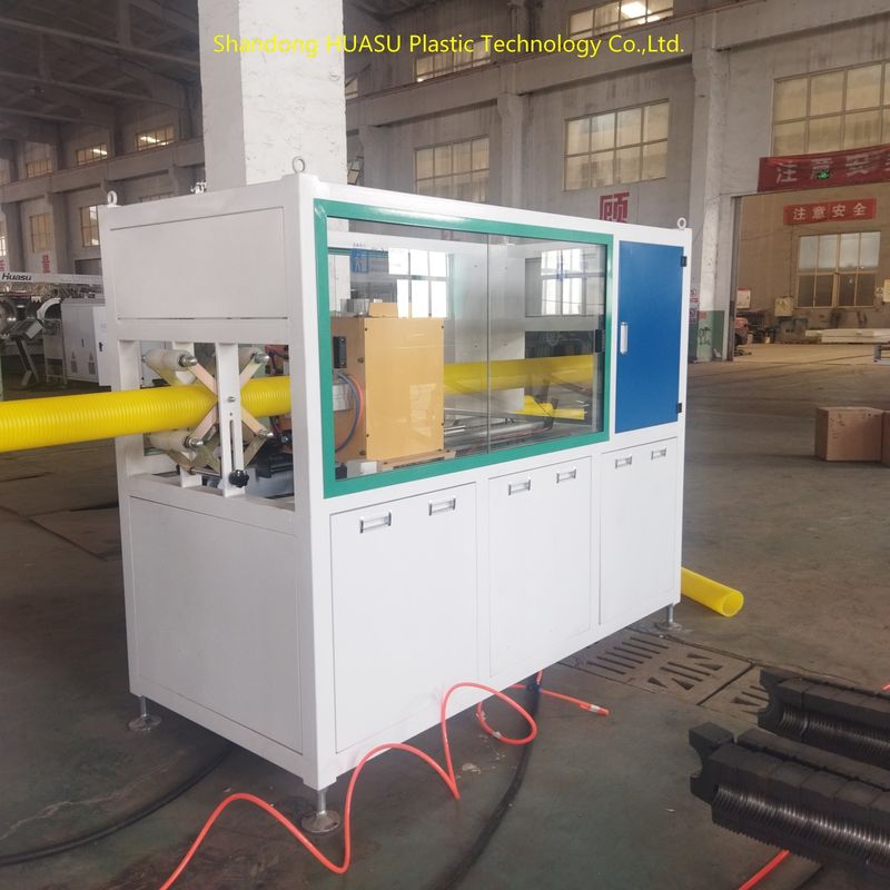 Automatische aanpasbare totale stroom plastic pijp extrusielijn met Siemens/ABB elektrische componenten en hogedruk waterkoeling