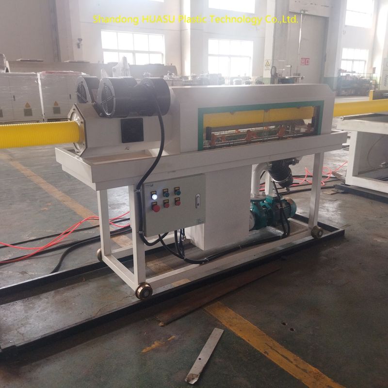 Automatische plasticspijplextrusielijn met Siemens ABB hoofdelektrische en waterluchtkoeling voor aanpasbare output