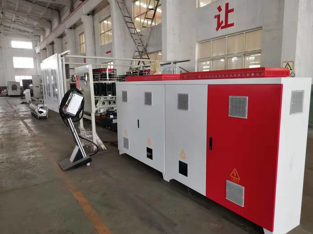 Siemens PLC gecontroleerde golfgrootte pijplextrusie-productie-machine met nitridiepte van 0,4-0,7 mm