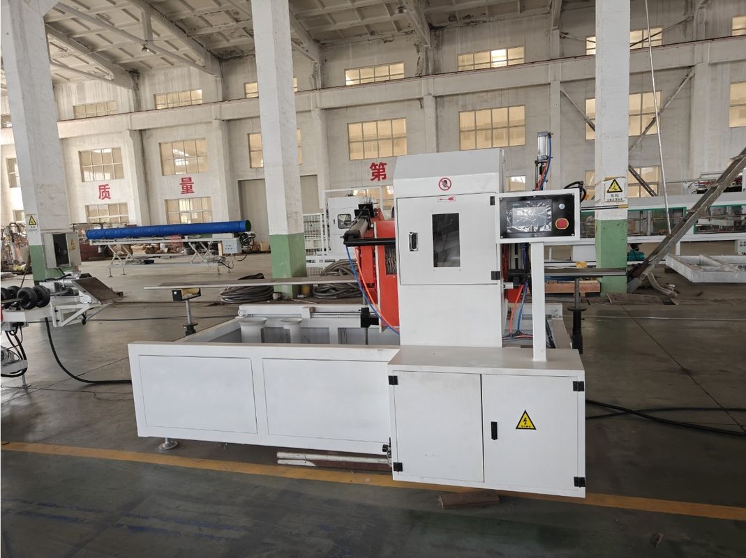 Aanpasbare dubbelwandige golfpijpextrusielijn met aluminiumlegering matrijsmateriaal en Schneider-schakelaar