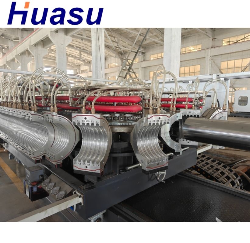 Enkelwandige Dubbelwandige Golfpijp Productiemachine Extrusielijn Automatische Kwaliteit