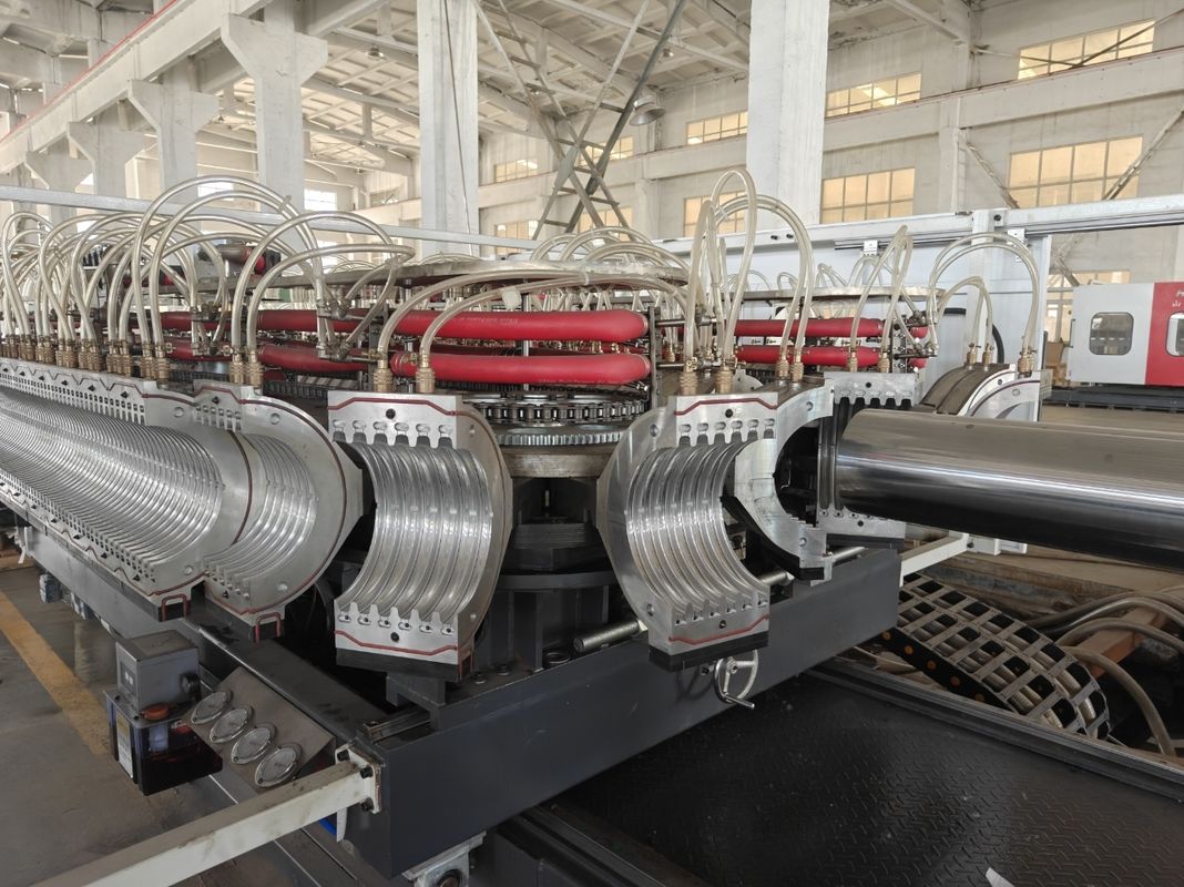 Enkelwandige Dubbelwandige Gegolfde Pijp Productiemachine Extrusielijn 20CrMnTi Tandwiel