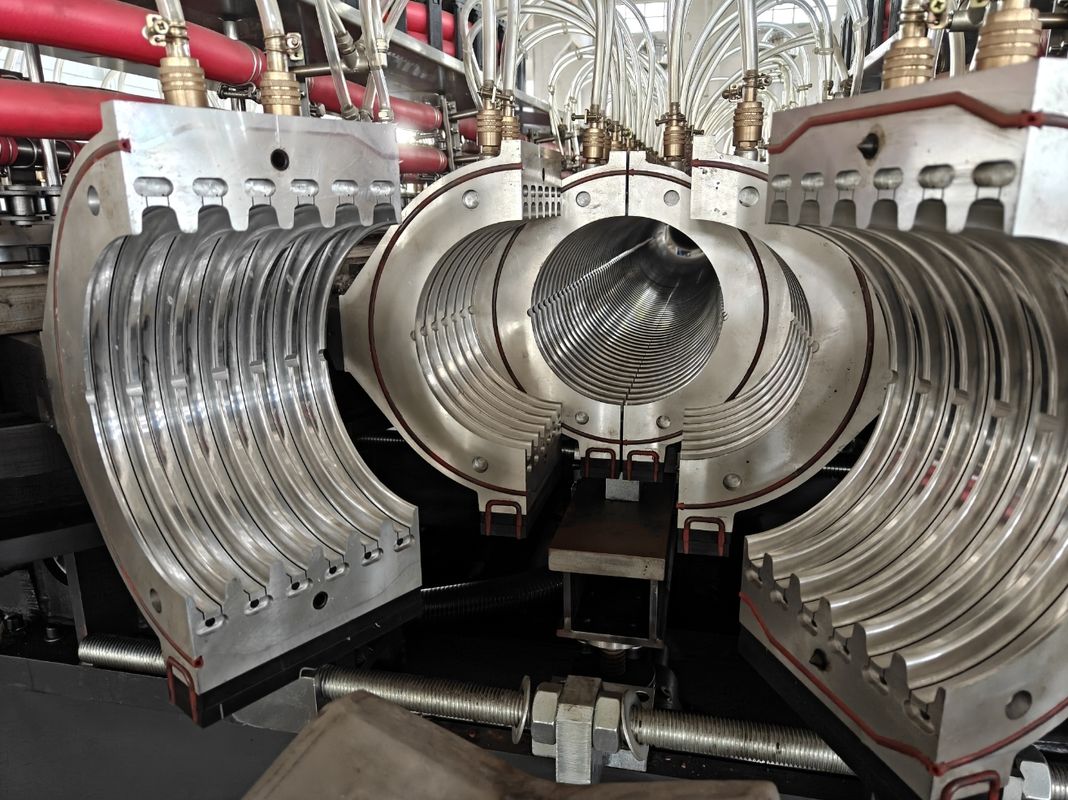 DWC Pijpextrusielijn met Conische Twin-screw Extruder voor 32-1600mm Pijpdiameter en 60-2000kg/u Capaciteit