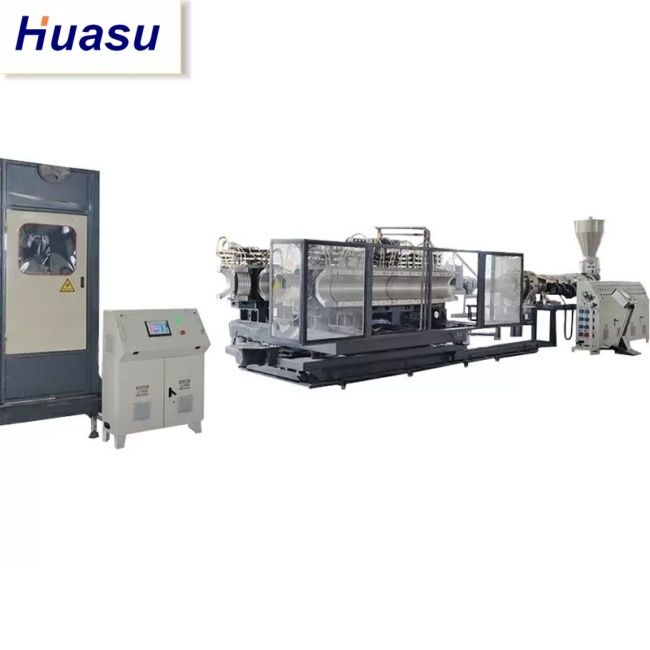 DWC Pipe Extrusion Line met 32-1600mm Pipe Diameter 60-2000kg/h Capaciteit en Siemens PLC-technologie
