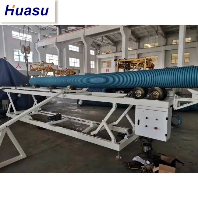 32-1600mm Pijpdiameter DWC Pijpextrusielijn met 60-2000kg/u Capaciteit en Automatische Productielijn
