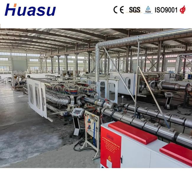 Hoogproductieve dubbelwandige golfpijpextrusielijn met 32-1600mm pijpdiameter en Siemens PLC-technologie