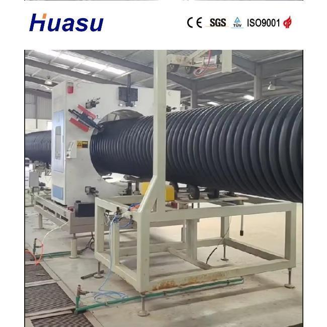 Productielijn voor dubbelwandige pijpen met hoge snelheid, laag energieverbruik en Siemens PLC-technologie