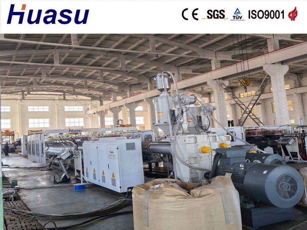 Productielijn voor dubbelwandige golfbuizen 32-1600mm Siemens PLC