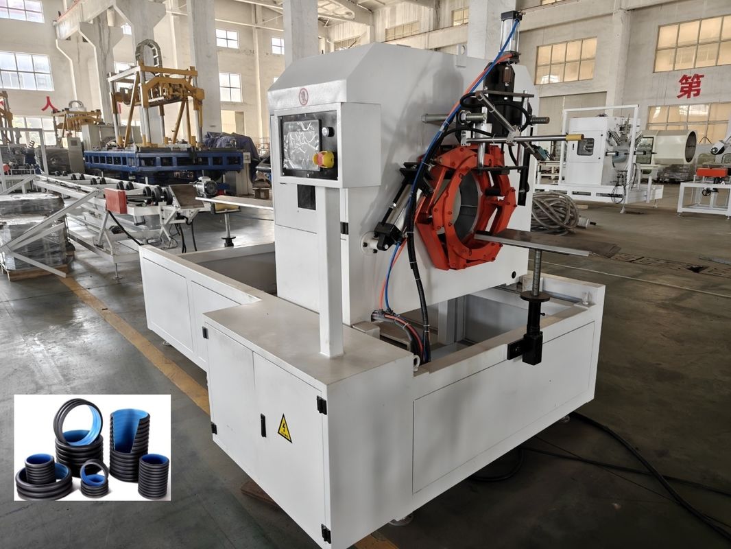 Dubbelwandige golfpijp extrusielijn met 63mm minimale diameter & automatische toevoer