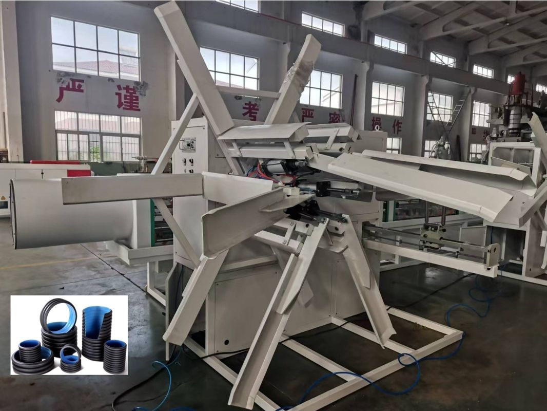 WEG AC Motor Dubbelwand Gegooid Pipe Extrusie Lijn 63mm Min Diameter