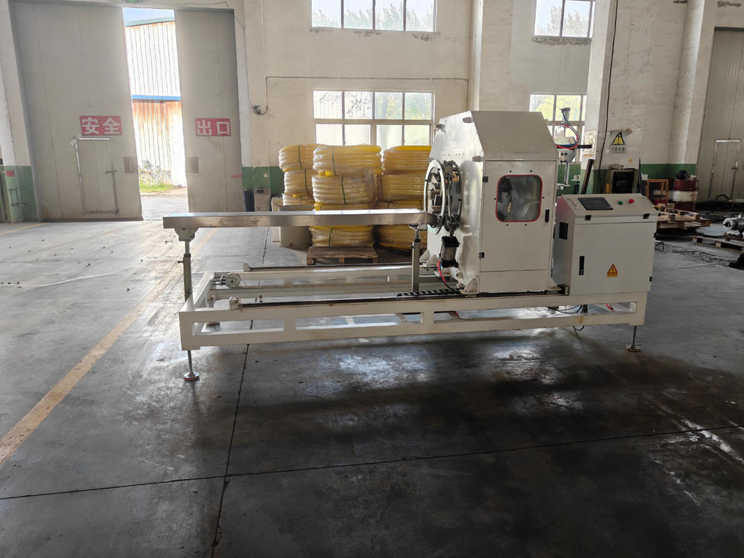 Siemens Inverter Automatische Enkele Wand Golfpijp Extrusielijn met Omron Relais voor 75-250mm Pijpen