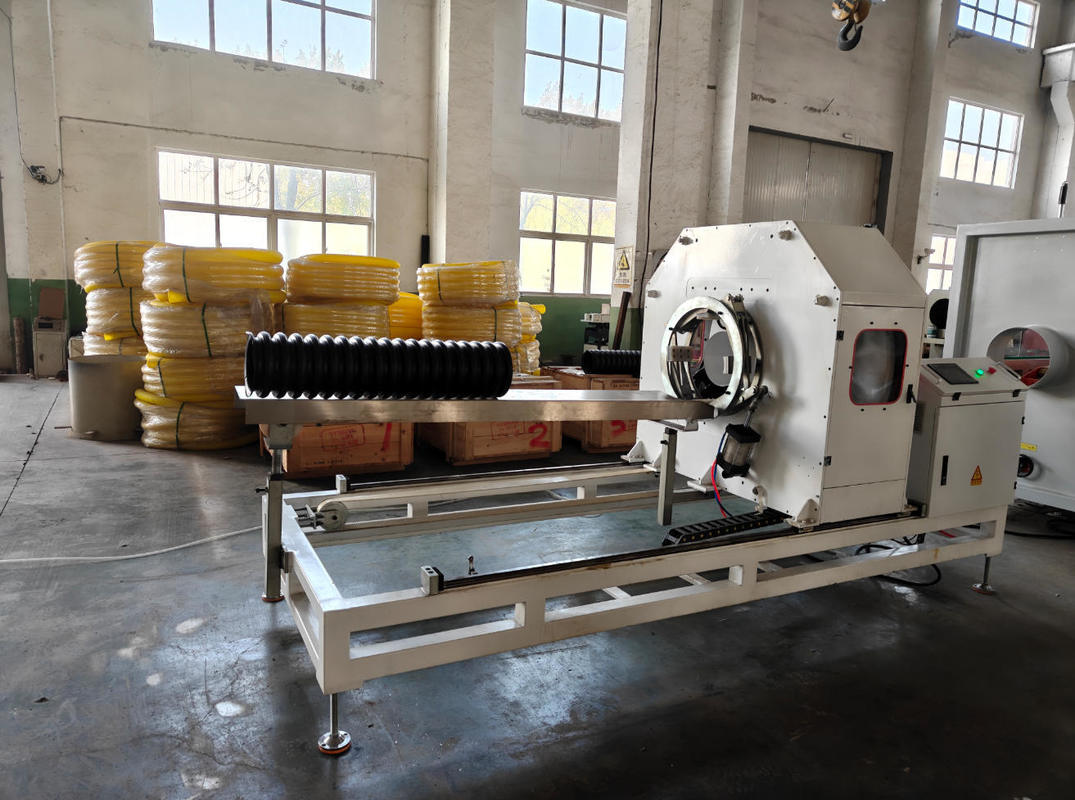 Energy-Saving Plastic Corrugated Pipe Extruder Machine with 35-55 Working Days Lead Time for Automatic Corrugation Pipe Line