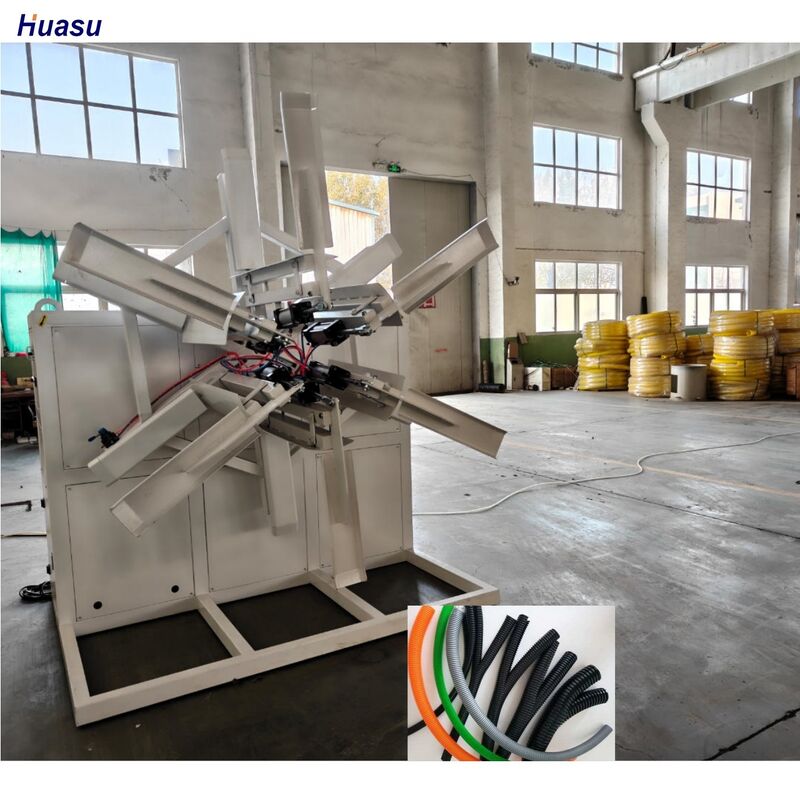 Dubbelwandige golfpijp extrusielijn met Siemens AC-motor, 33:1 schroefverhouding en waterkoelsysteem