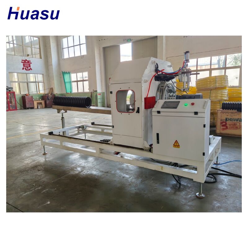 Hoogproductieve Geautomatiseerde Computergestuurde HDPE-pijpextrusielijn met Siemens PLC-besturing voor de productie van gegolfde pijpen