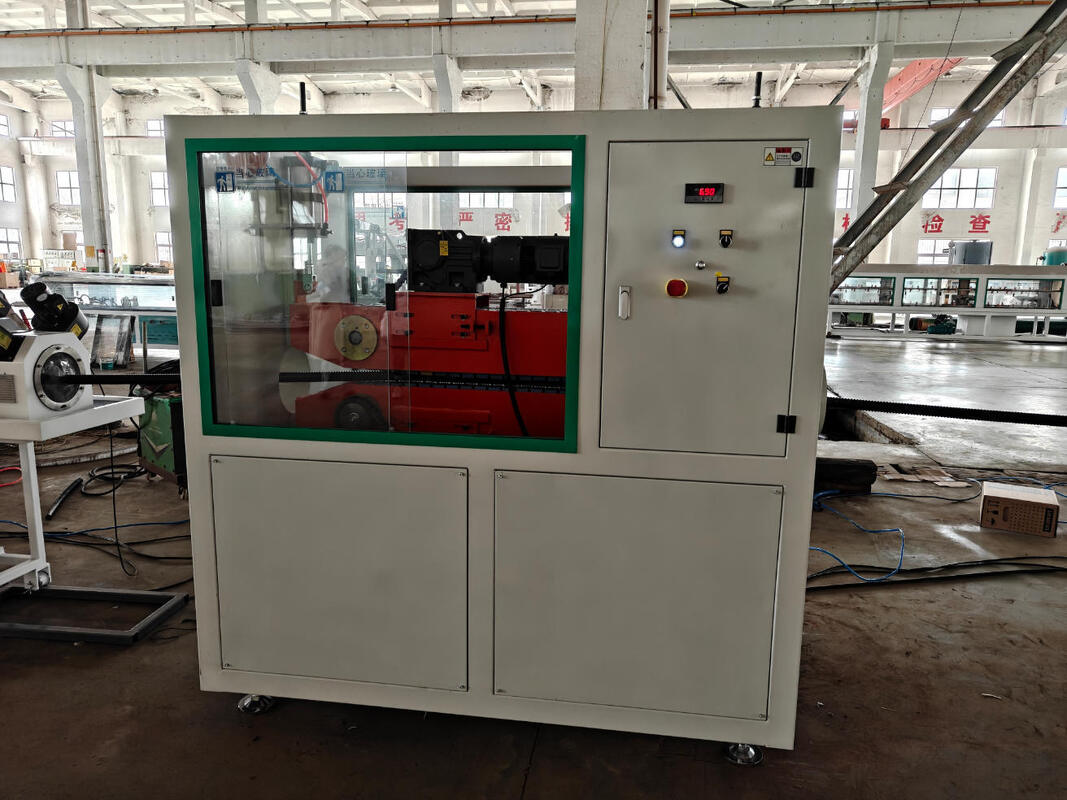 PLC-besturing Eénwandsgolfbuis-extrusielijn met nitridiepte 0,4 mm en Schneider/Siemens Electric Components