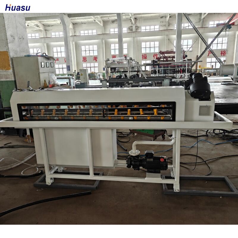 PLC-besturing Eénwandsgolfbuis-extrusielijn met nitridiepte 0,4 mm en Schneider/Siemens Electric Components