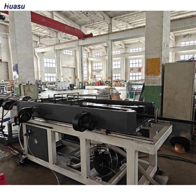 Enkelwandige golfpijpextrusielijn met PLC-besturing die semi-automatische tot volledig automatische bediening biedt en Schneider/Siemens elektrische componenten