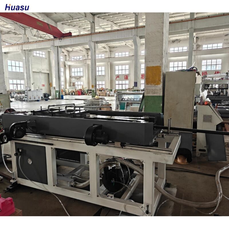 Stalen enkellaagse gegolfde pijp extrusielijn met Schneider Siemens elektrische componenten, 1 jaar garantie en cilinder nitreerdiepte 0,4～0,7 mm