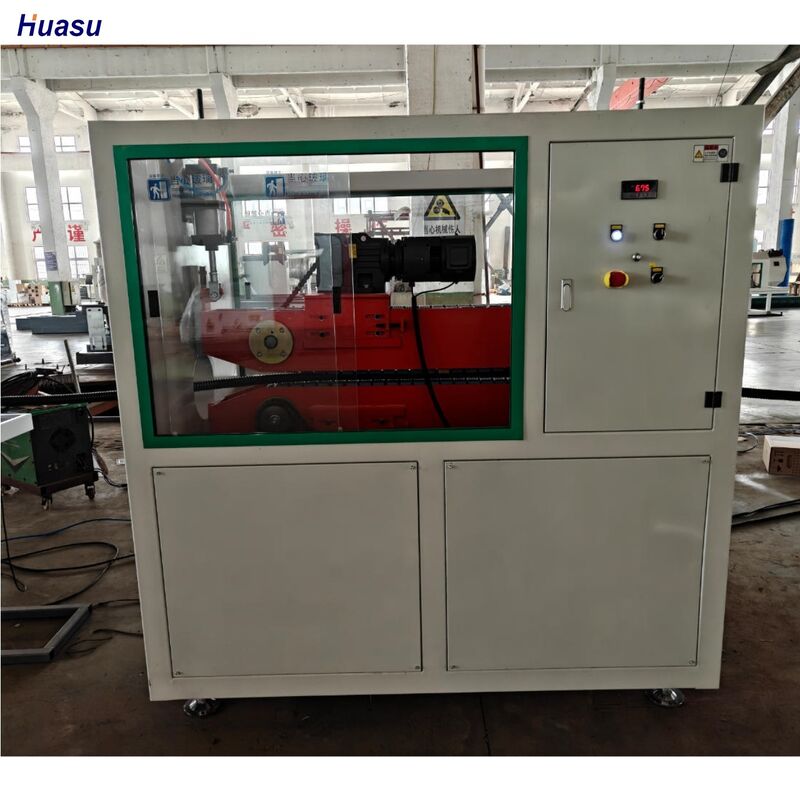 Automatische golfvormige enkellaagse golfpijpextrusielijn met 38CrMoAlA cilindermateriaal voor een pijpdiameterbereik van 16mm-1600mm