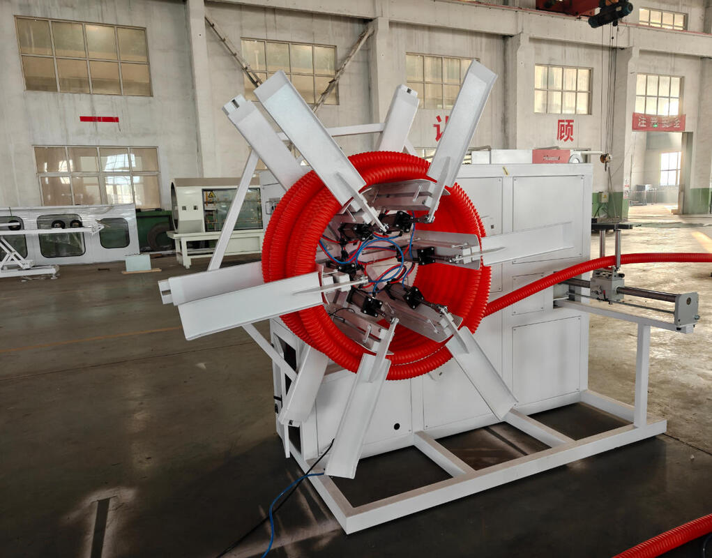 Integral Type Extruder Double Wall Corrugated Pipe Extrusion Line met Siemens Electric en een productiecapaciteit van 100 kg/h - 2000 kg/h