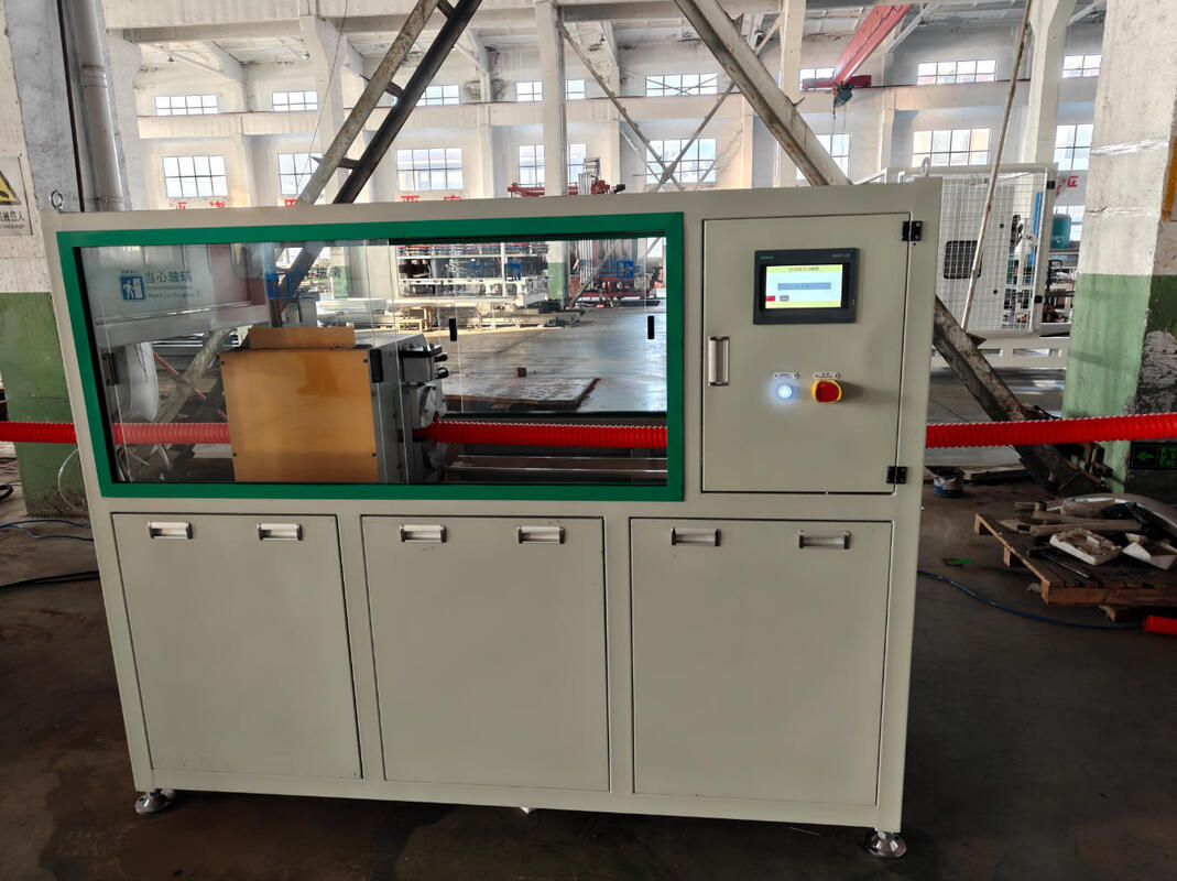 Dubbelwandgewalste pijplextrusie-machine met HV740 barrel schroef Siemens frequentieregelaar en 20CrMnTi versnellingsmateriaal