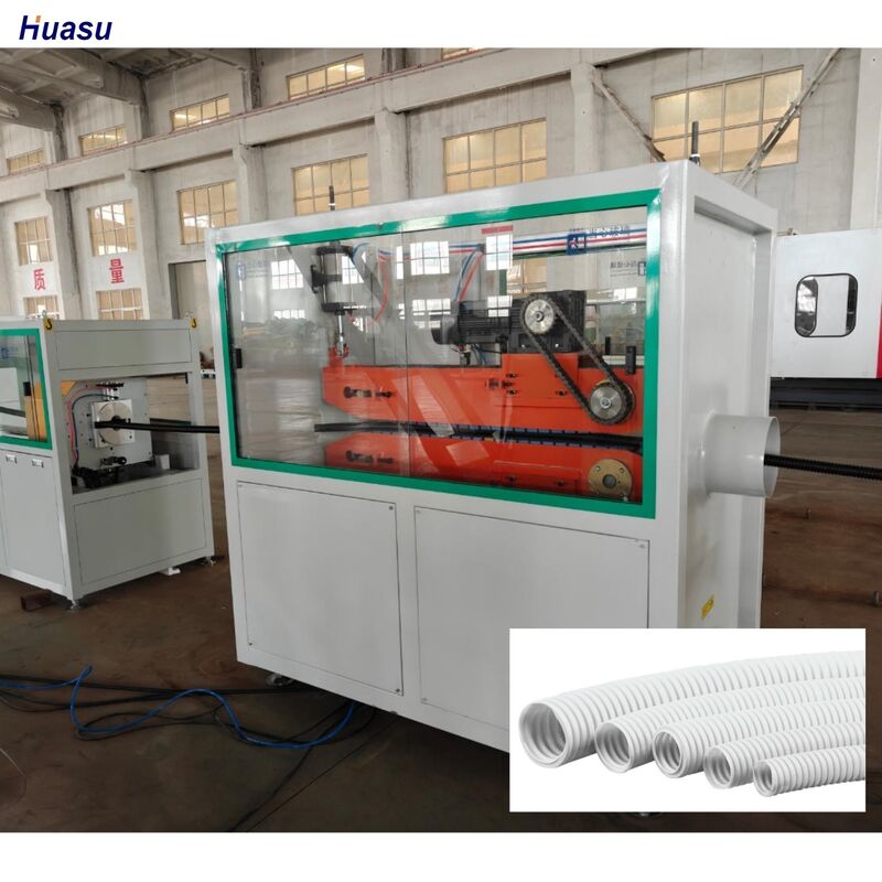 Siemens Schneider Single Wall Gekrompen Pipe Extrusion Line PLC Control Remote Control Duurzame apparatuur