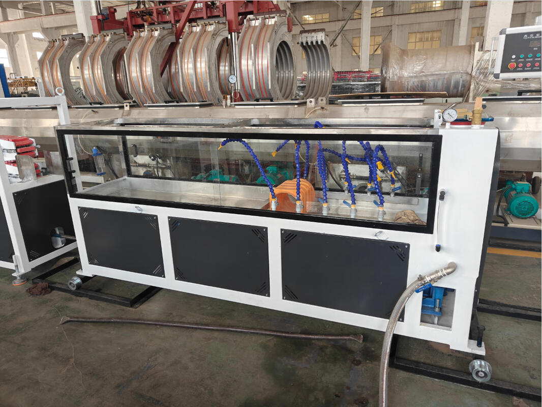 Single-wall Pipe Type Spiral Pipe Extrusion Line Semi-automatic To Fully Automatic Options Pipe Shape With Sample Or Drawing