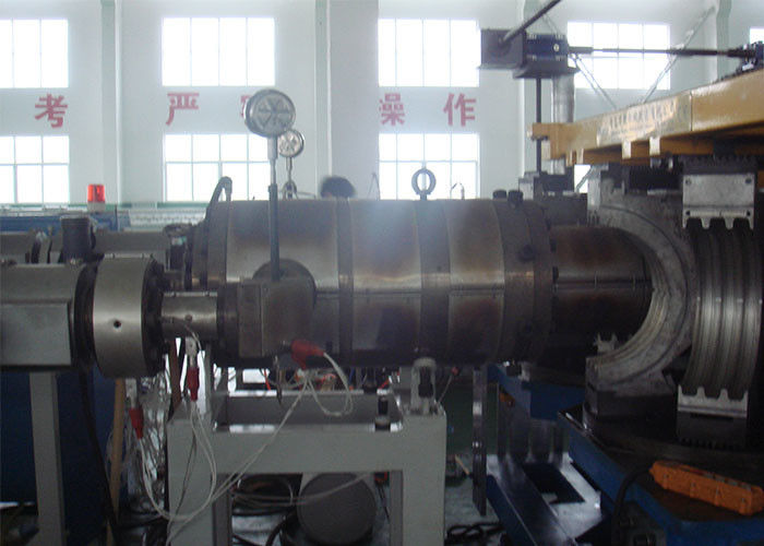 HDPE pp DWC Dubbele Muur Golfpijpmachines met het Systeem van Siemens HMI