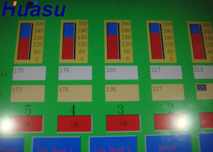 PE/PP/PVC de enige Dubbele Muur Golfproductielijn van de de Buisuitdrijving van de Pijpmachine