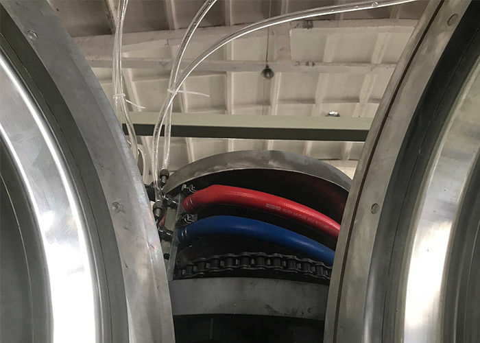 De plastic PE pp HDPE van pvc Lijn van de de Machine Dubbele Muur Golfpijp van de Pijpuitdrijving