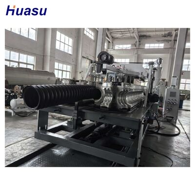 High Productivity Corrugated Pipe Extrusion Line with Siemens PLC Control for 32mm - 1600mm Pipe Diameter
