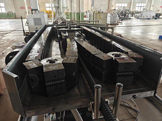 Full Automatic Water Cooling Single Wall Corrugated Pipe Extrusion Line with 40-80kg/h Output for High-Speed Production