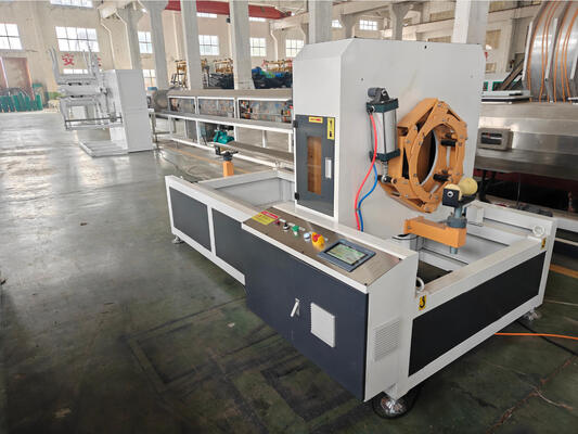 Single-wall Pipe Type Spiral Pipe Extrusion Line Semi-automatic To Fully Automatic Options Pipe Shape With Sample Or Drawing