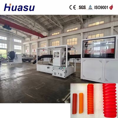Extruder Output 200 to 1000kg per hour Carbon Spiral Pipe Suitable for Industrial Applications and Custom Voltage 380V Options