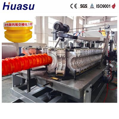 High Productivity Energy Saving Automatic Cutting PP Pipe Extrusion Line for Corrugated Pipe Production