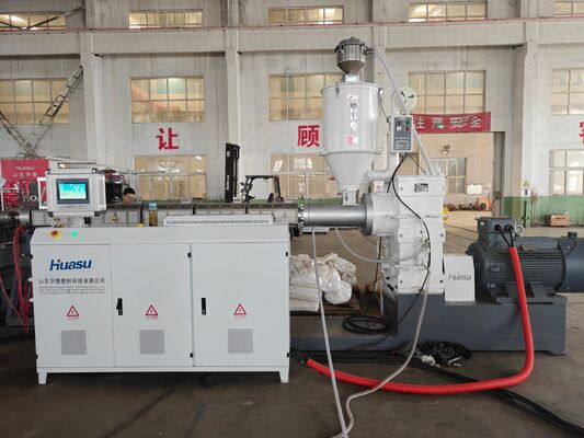 High Quality Double Wall Corrugated Pipe Extrusion Line Computerized Helical Gear Mechanism for Pipe Production Workflow