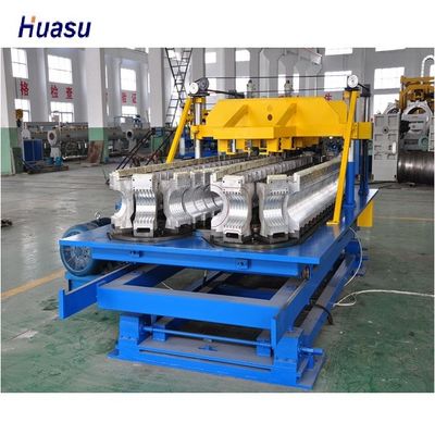 PA PVC 200kg/H 250mm Corrugated Pipe Making Machine