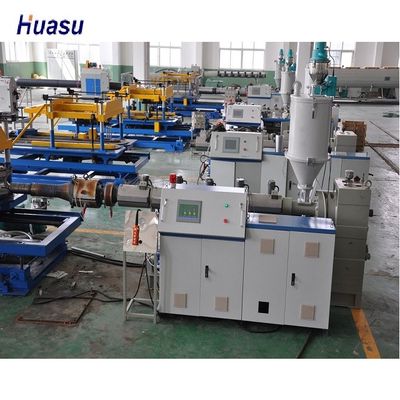 PA PVC 200kg/H 250mm Corrugated Pipe Making Machine