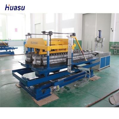 PA PVC 200kg/H 250mm Corrugated Pipe Making Machine